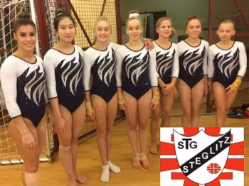 Teambild der Bundesligamannschaft der Kunstturnerinnen vom TSG Berlin Steglitz